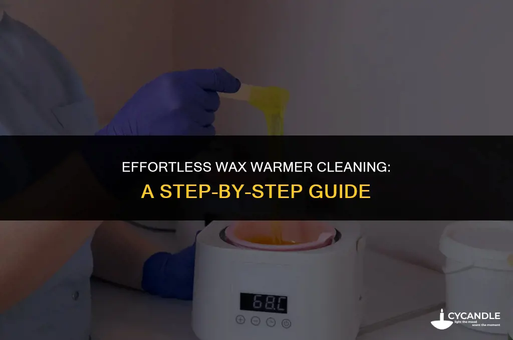 how to empty wax warmer