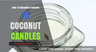 Encouraging Frosting in Coconut Candles: Tips and Tricks
