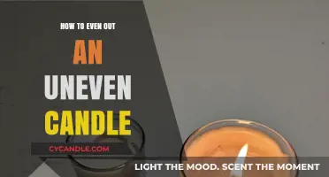 Wax Hacks: Fixing an Uneven Candle Burn
