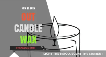 Smooth and Even: Mastering the Art of Leveling Candle Wax