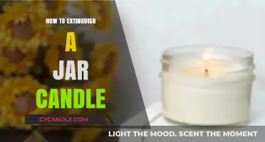 Extinguishing Jar Candles: A Quick and Safe Guide
