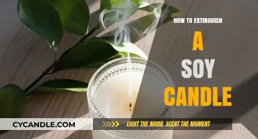 Extinguishing Soy Candles: A Step-by-Step Guide