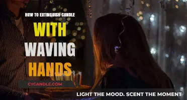 Extinguishing Candles: A Simple Hand Wave Does the Trick