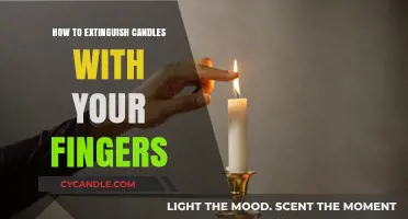 Extinguishing Candles with Fingers: A Quick Guide