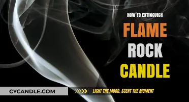Extinguishing Your Flame Rock Candle: Tips and Tricks