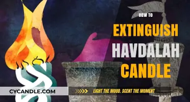 Extinguishing the Havdalah Candle: The Right Way