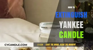 Safely Extinguishing Yankee Candles: Tips for Longer Burn Time