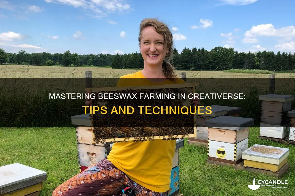 how to farm beeswax creativerse