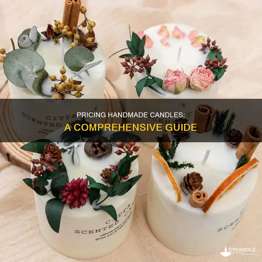 how to figure the price of handmade candles