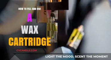 Mastering the Art of Wax Cartridge Filling and Usage