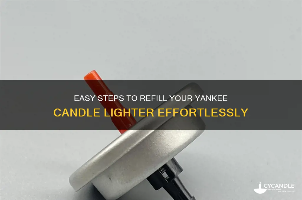 how to fill yankee candle lighter