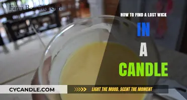 Finding the Lost Wick: A Quick Guide to Saving Your Candle