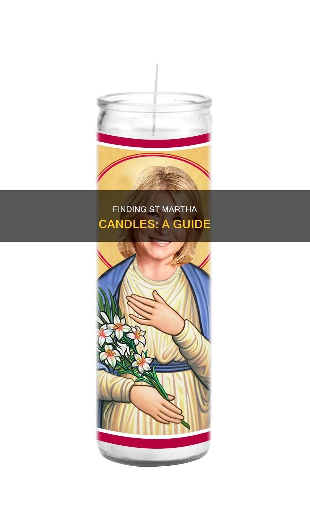 how to find a st martha candle