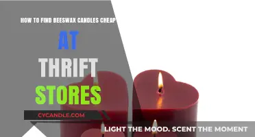 Thrift Store Treasure Hunt: Finding Affordable Beeswax Candles Easily