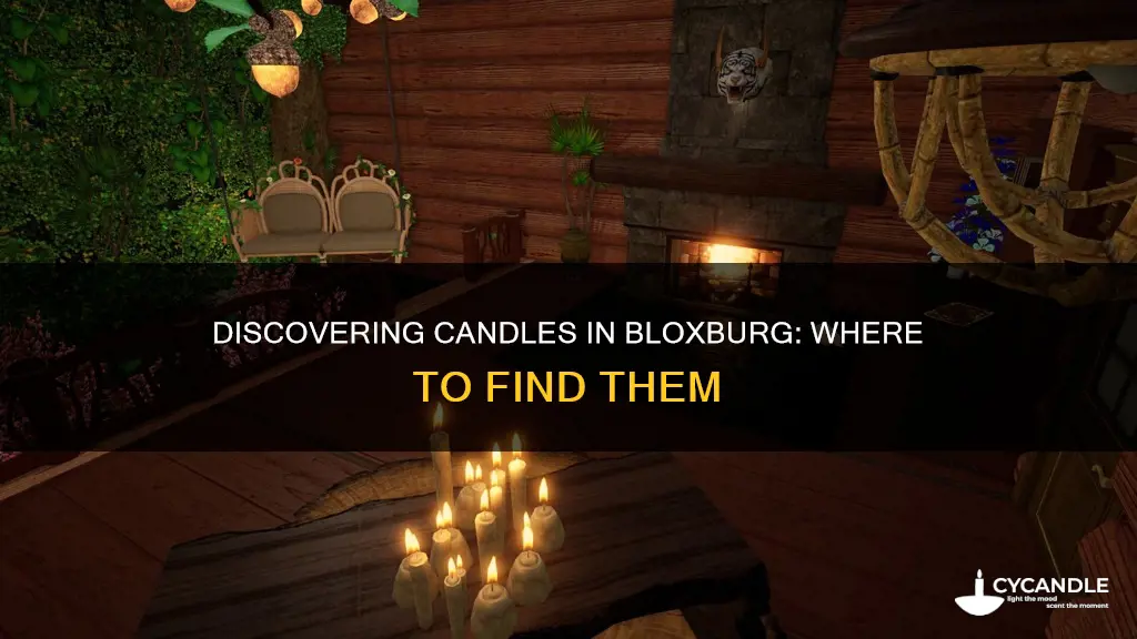 how to find candles in bloxburg