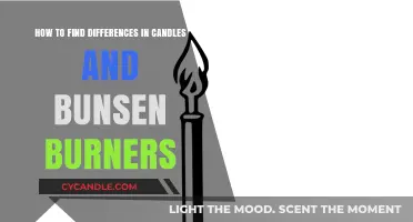Candles vs Bunsen Burners: What Sets Them Apart?