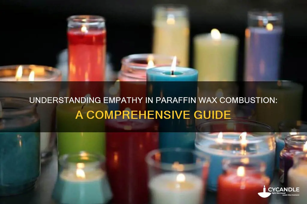 how to find empalthy of combustion of paraffin wax
