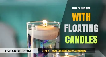 Finding Magical Map Decor with Floating Candles