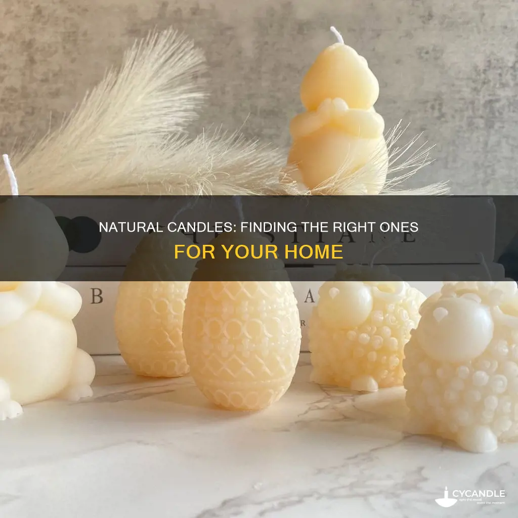 how to find natural candles