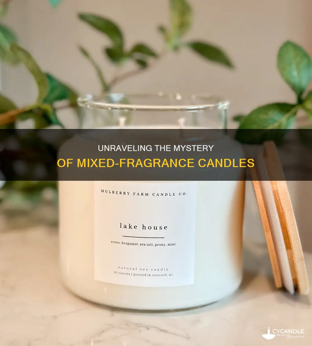 how to find notesin mixed fragrances of candles