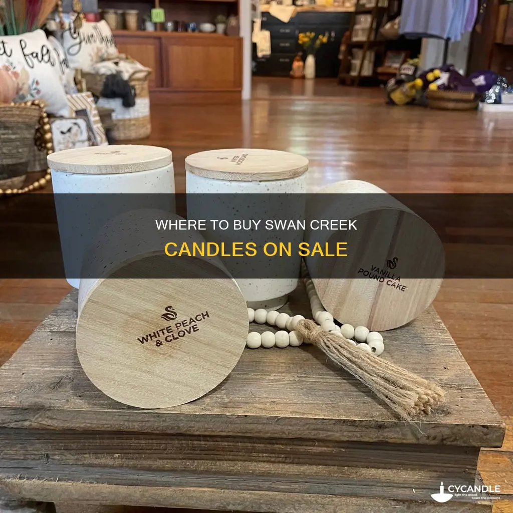 how to find sale of swan creek candles