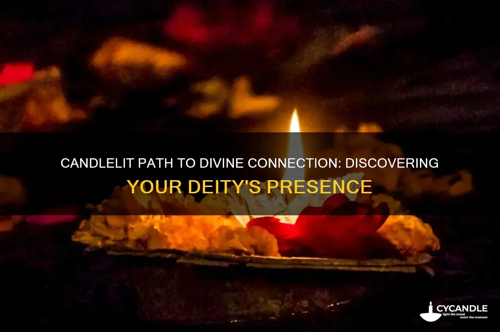 how to find your deity using candles