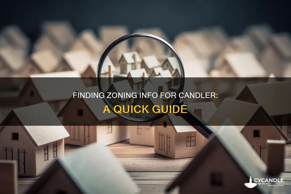 how to find zoning for an area in candler