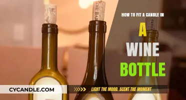 Fitting Candles in Wine Bottles: A Creative DIY Guide