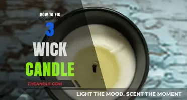 Revive Your 3-Wick Candle: Simple Fixes for a Longer Burn