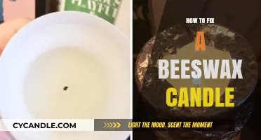 Repairing Beeswax Candles: A Simple Guide to Fixing Your Candle