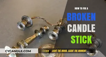 Mending a Broken Candlestick: Quick and Easy Fixes
