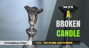 Mending Broken Candles: Quick and Easy Fixes