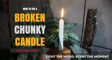 Mending Broken Candles: A Quick Fix for Chunky Waxes