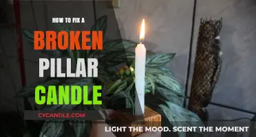 Mending Broken Pillar Candles: Quick DIY Fixes