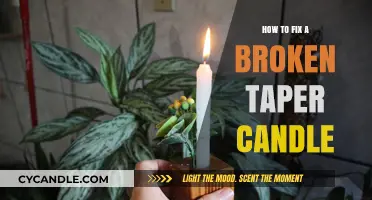 Mending Broken Taper Candles: Quick and Easy Fixes