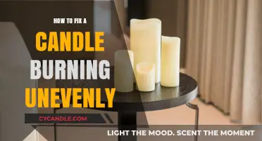 Fix Uneven Candle Burning: Tips for a Perfect Melt Pool