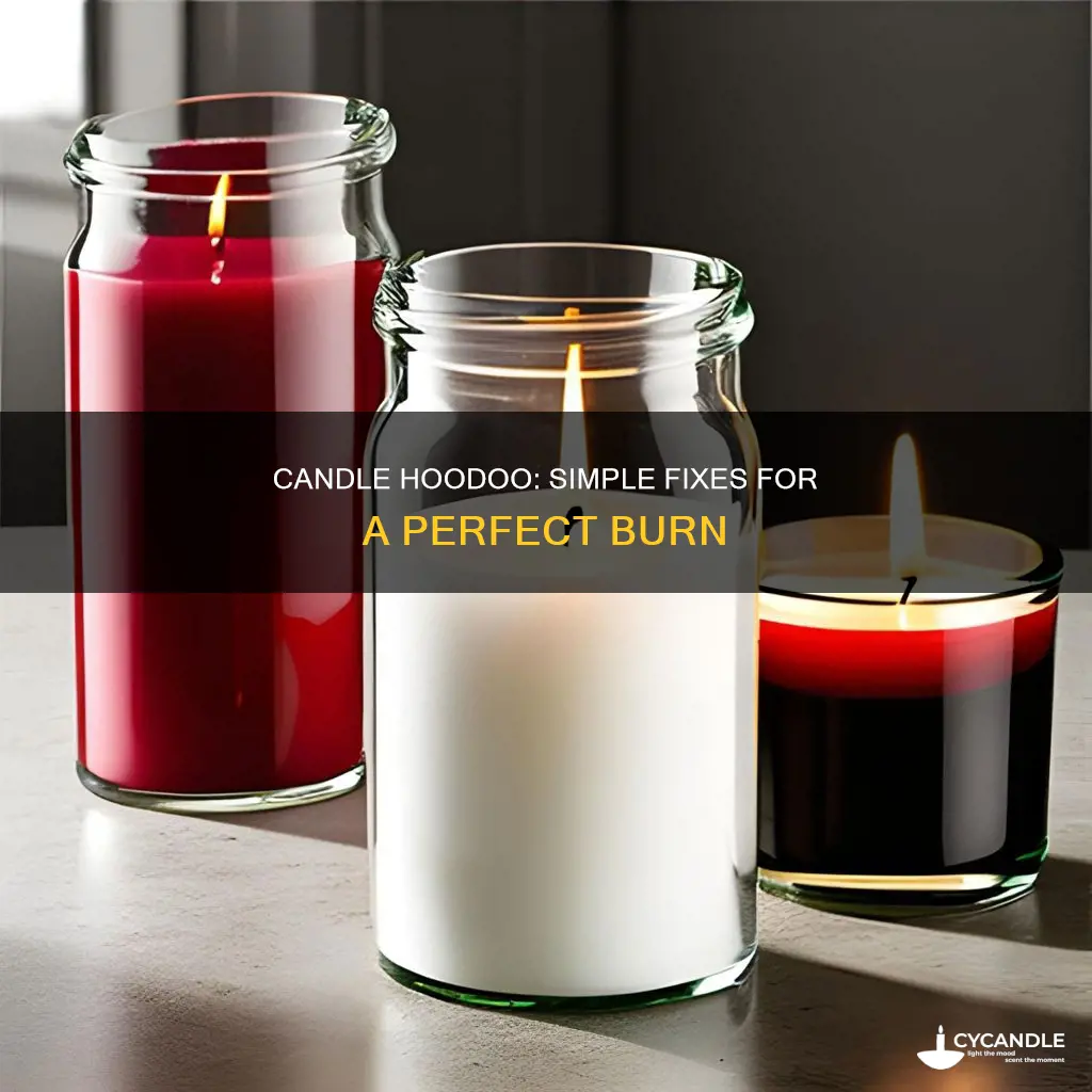how to fix a candle hoodoo