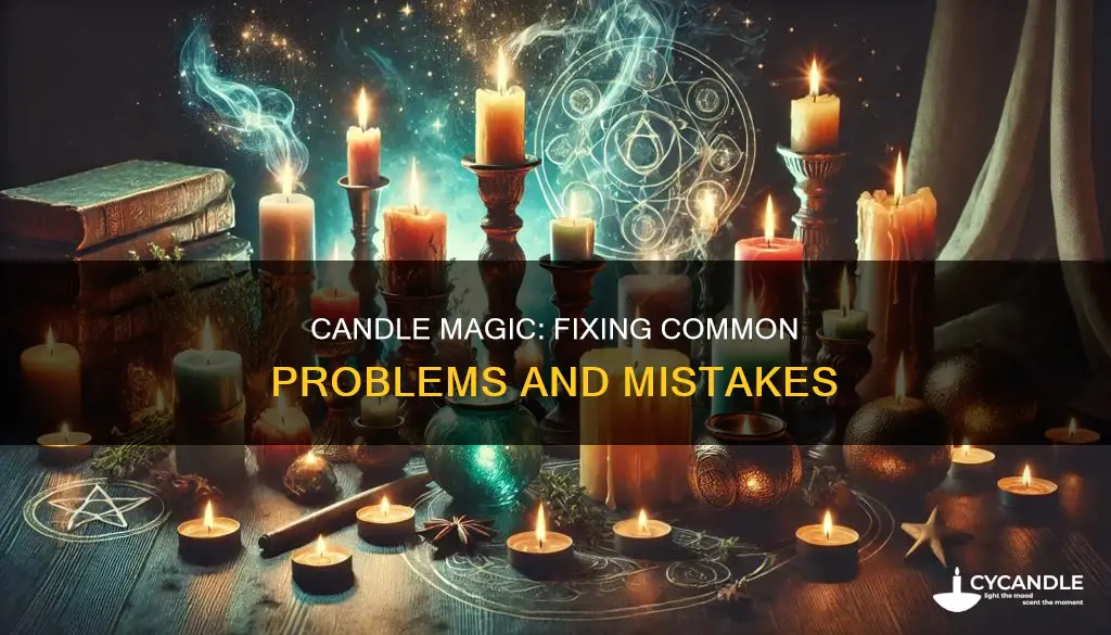 how to fix a candle magic