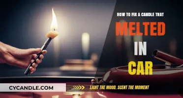 Repairing Melted Candles in Your Car: Quick Solutions