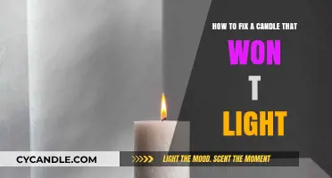 Revive Your Unlit Candle: Simple Fixes for a Perfect Flame