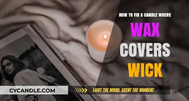 Revive Your Candle: Simple Fix for Wax-Covered Wicks