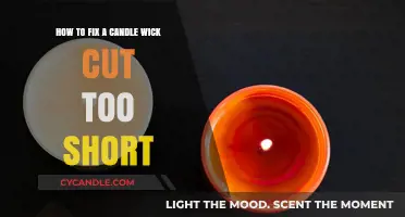 Fixing a Short Wick: Simple Solutions for Your Candle