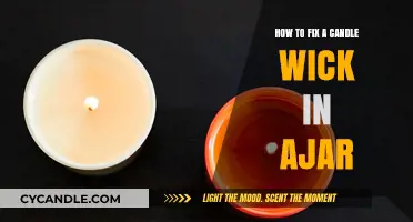 Simple Steps to Fix a Candle Wick in a Jar