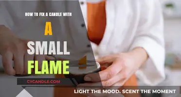 Fixing a Candle's Small Flame: Simple Tricks to Try