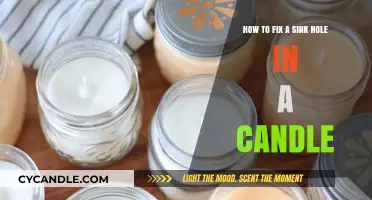 Repairing Candle Sink Holes: Quick and Easy Fixes