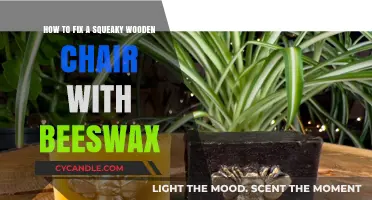 Fix a Squeaky Wooden Chair with Beeswax: A Simple DIY Guide