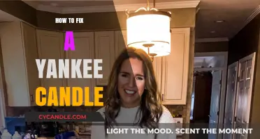Revive Your Yankee Candle: Simple Fixes for a Perfect Burn