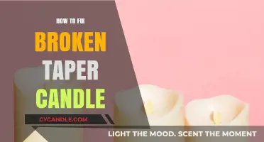 Mending Taper Candles: Quick and Easy Fixes