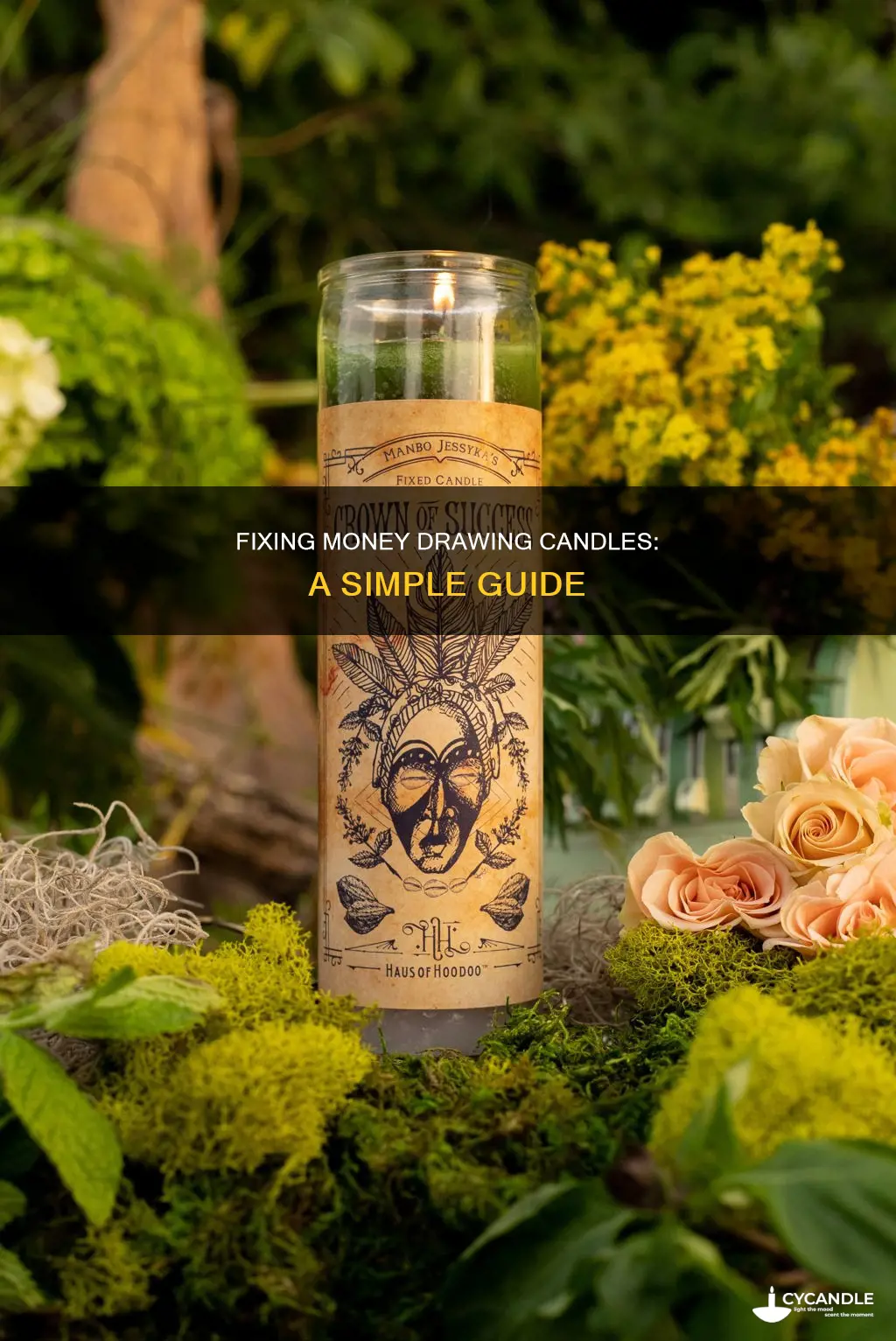 how to fix candle for money drawing