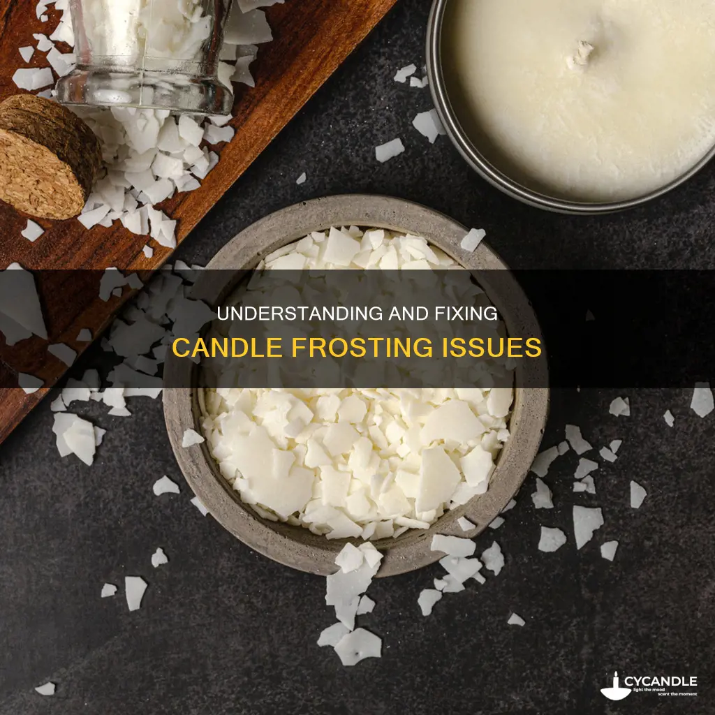 how to fix candle frosting